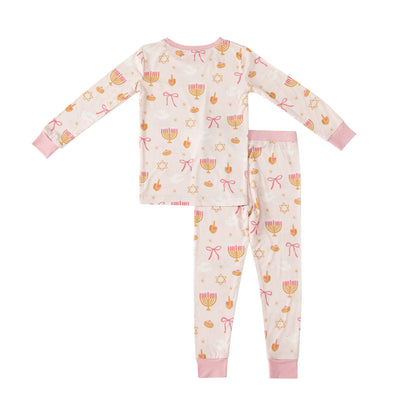 Pretty In Hanukkah (Long Sleeve PJ)