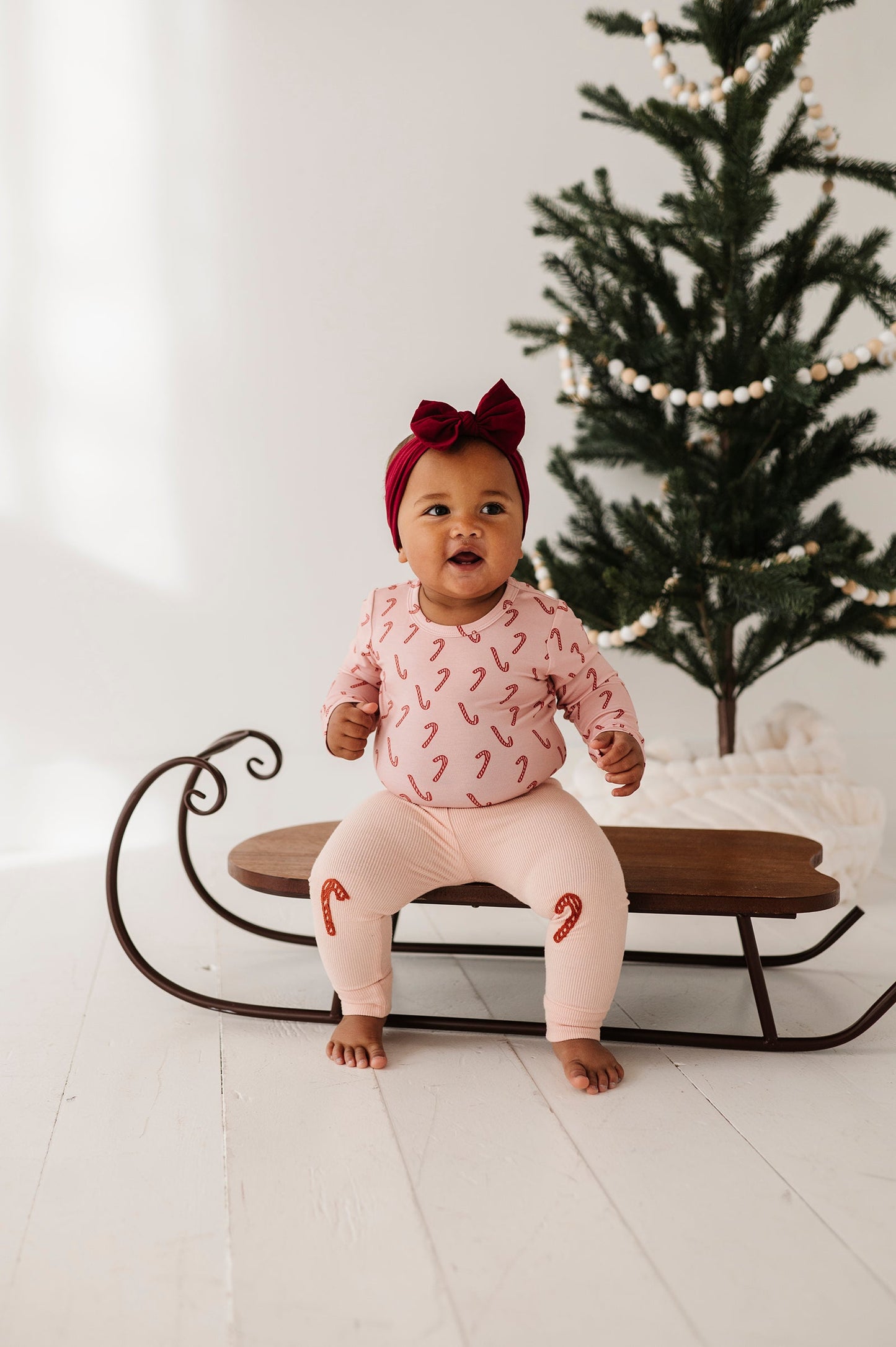 Patch Ribbed Leggings