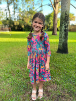 Feeling Floral Pocket Twirl Dress
