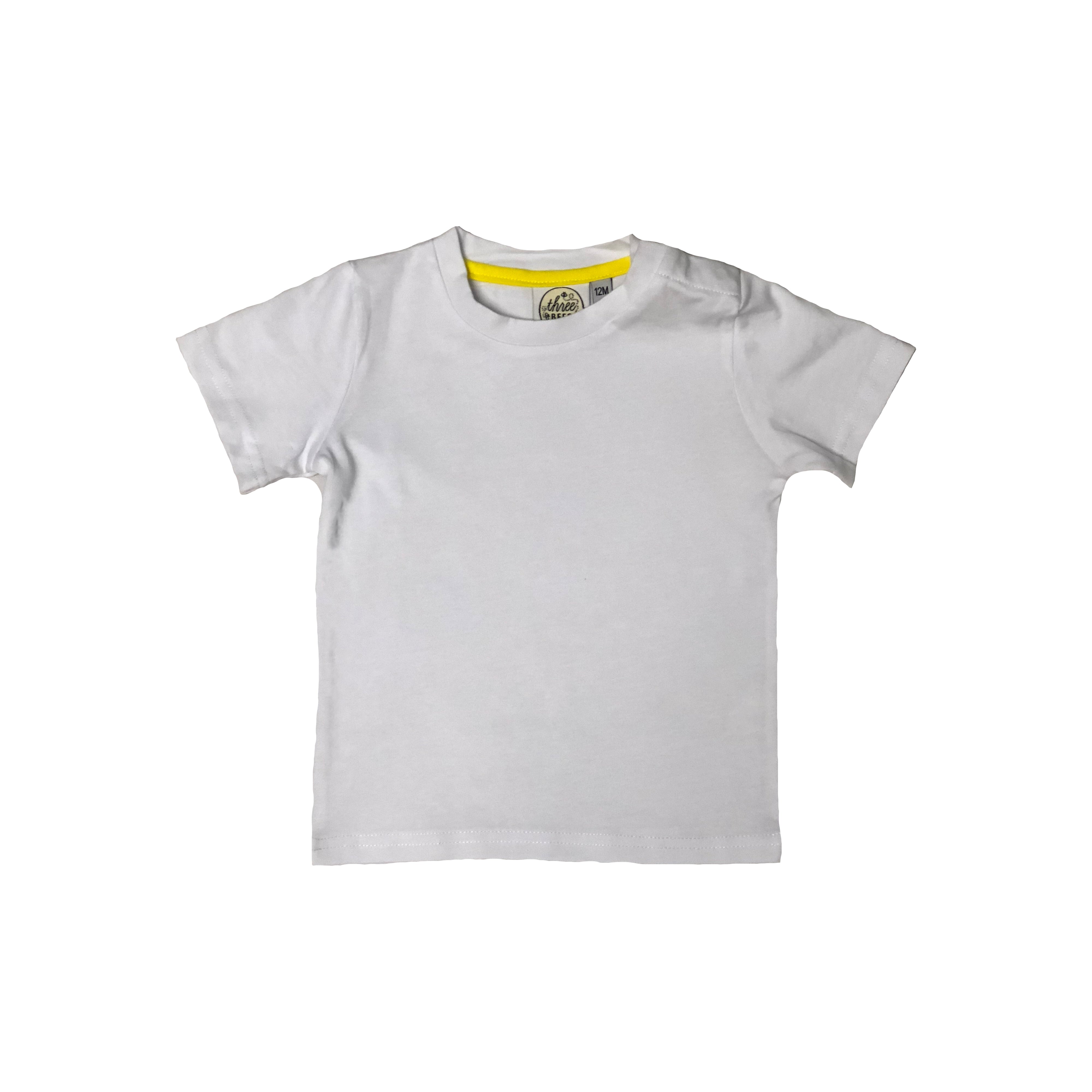 Bee Basic Boys White T-Shirt - Runs Small