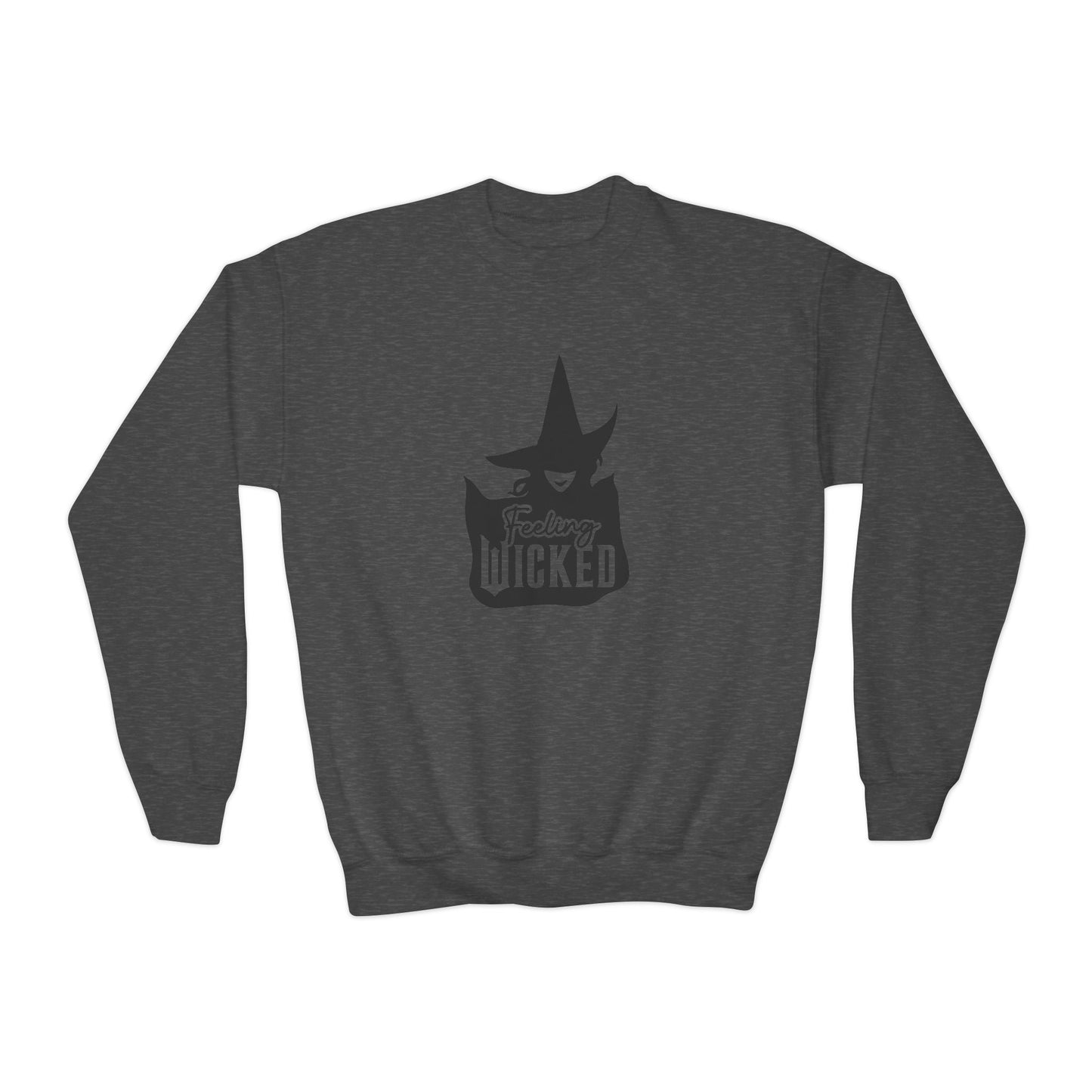 Feeling Wicked Unisex Kids Crewneck Sweatshirt