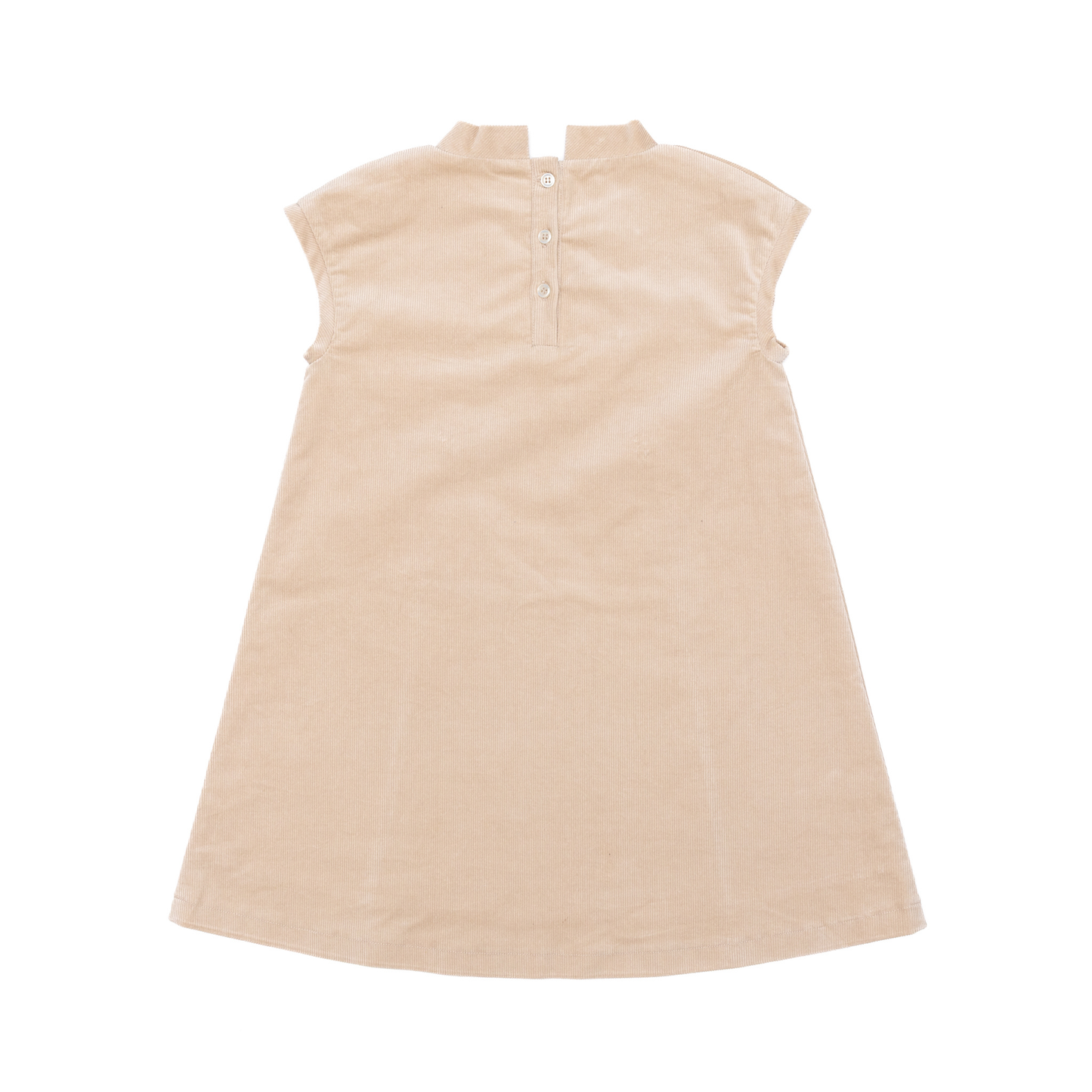 Isabel Dress in King's Way Khaki Corduroy