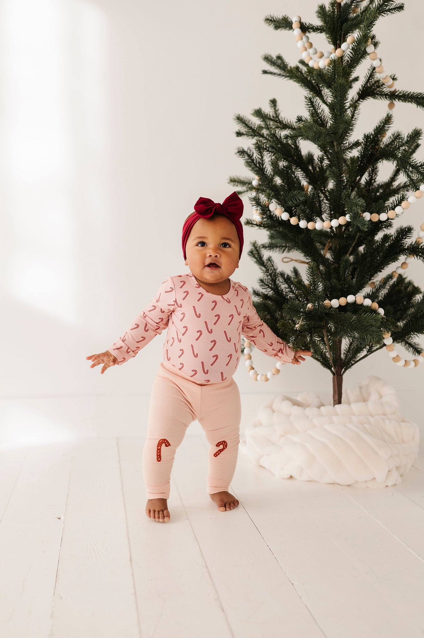 Patch Ribbed Leggings