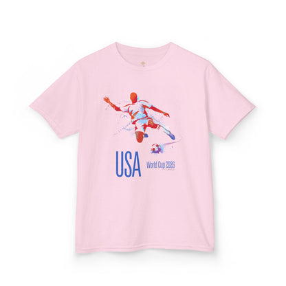 Kids Soccer USA World Cup 2026 Hive Tee