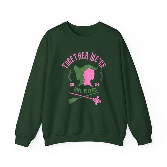 Wicked Together We're Unlimited Unisex Adult Crewneck Sweatshirt