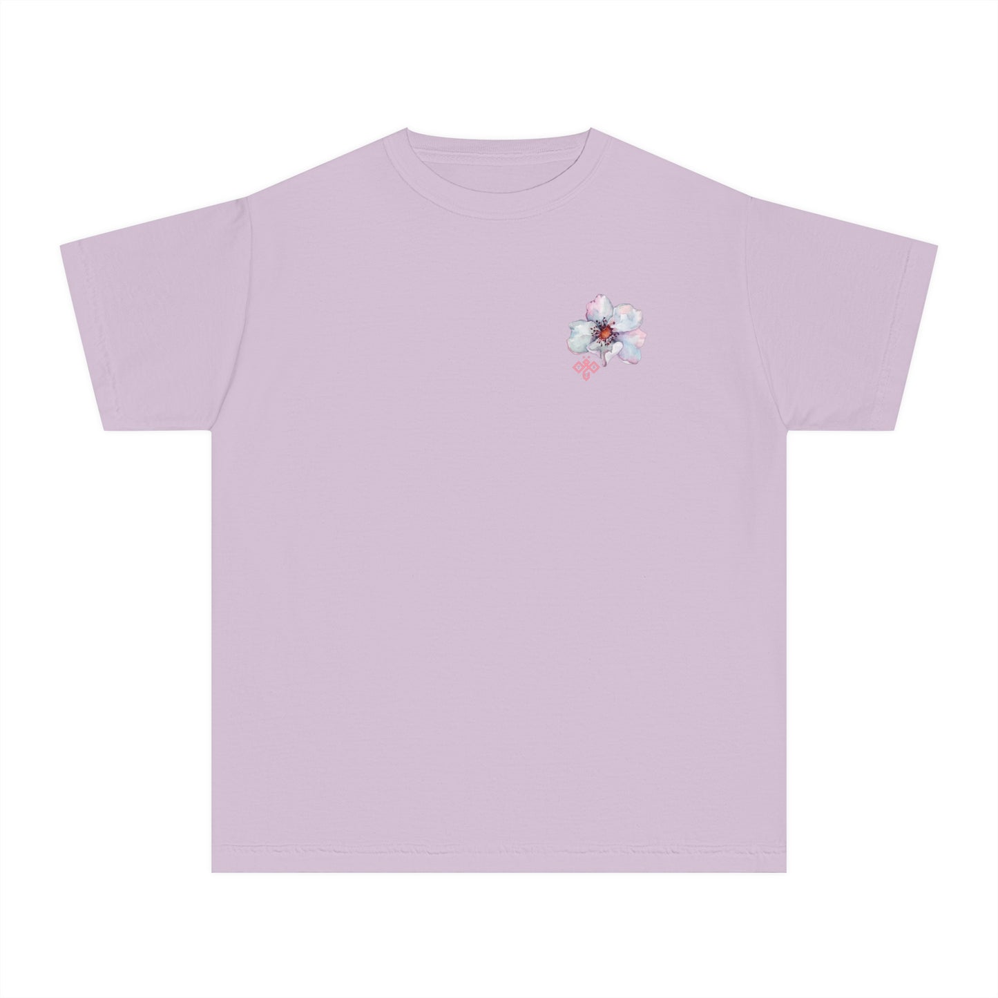 Bee Wild Girls Floral Short Sleeve Youth Hive Tee