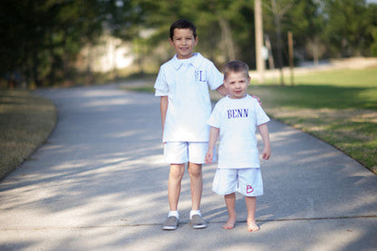 Boy's Seersucker and Gingham Shorts (Regular Length)