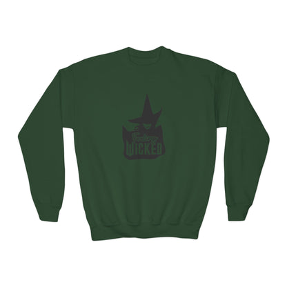 Feeling Wicked Unisex Kids Crewneck Sweatshirt