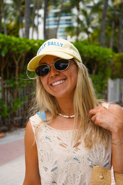 Dilly Dally - Butter Yellow Dad Cap