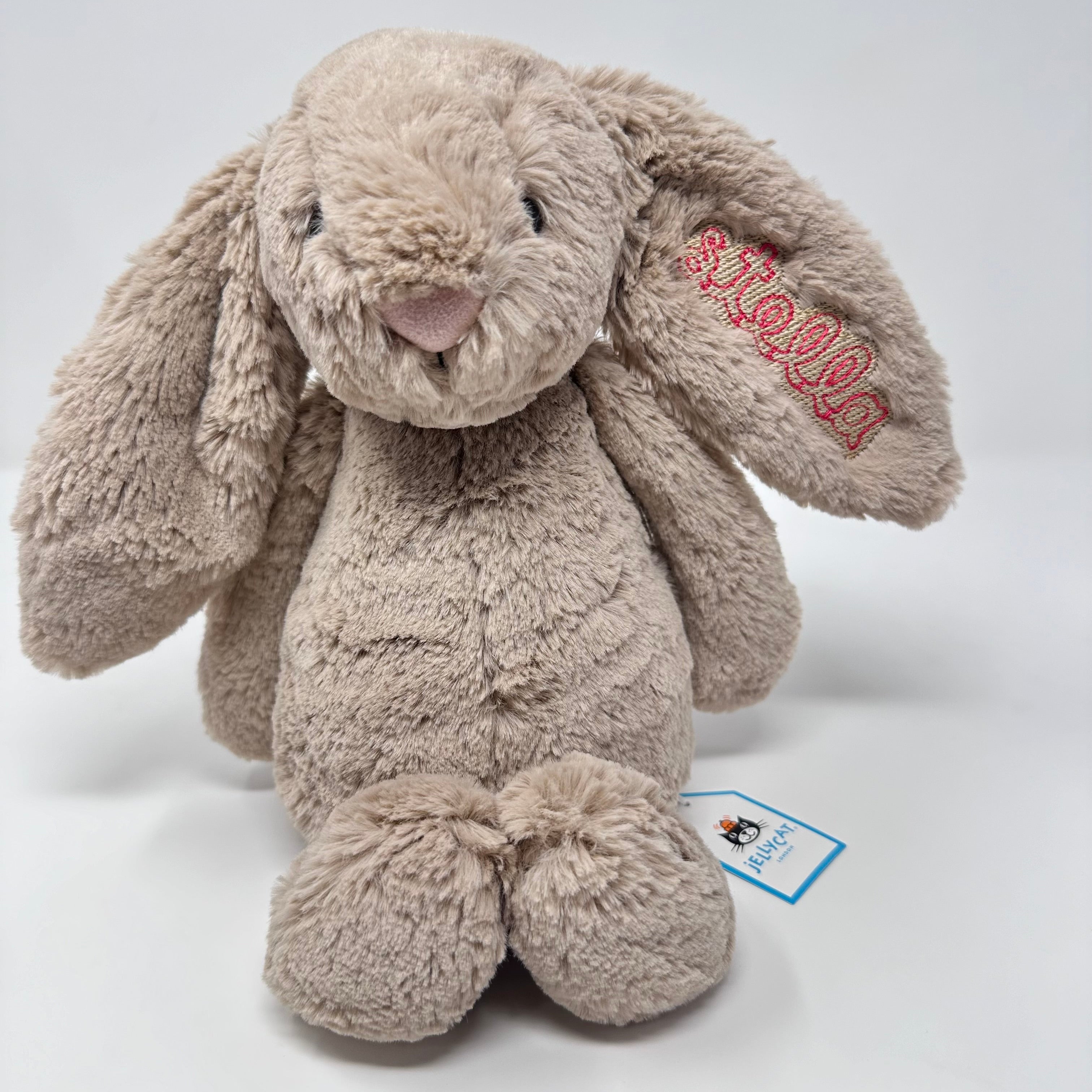 Personalized Jellycat Bunny