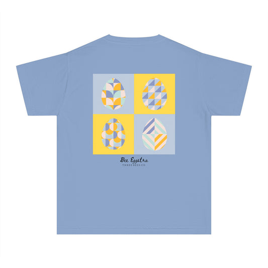 Bee Eggstra Boys Short Sleeve Youth Hive Tee