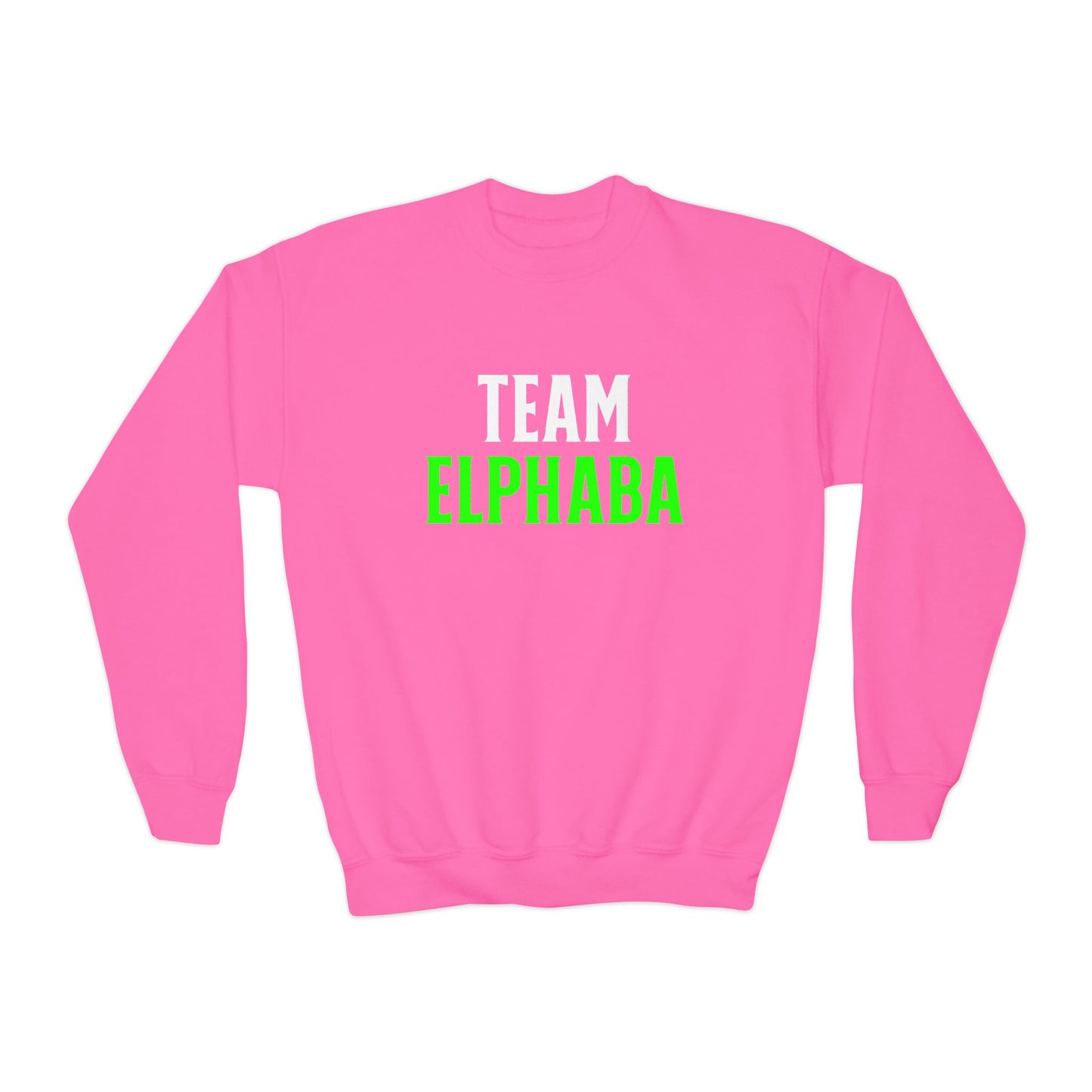 Team Elphaba Unisex Kids Crewneck Sweatshirt