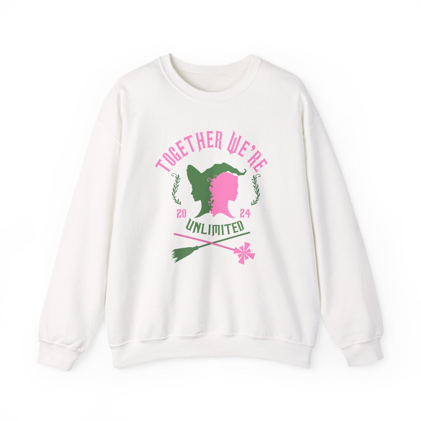 Wicked Together We're Unlimited Unisex Adult Crewneck Sweatshirt