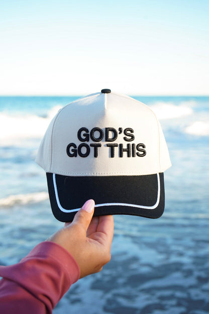 God's Got This - Black Trucker Hat