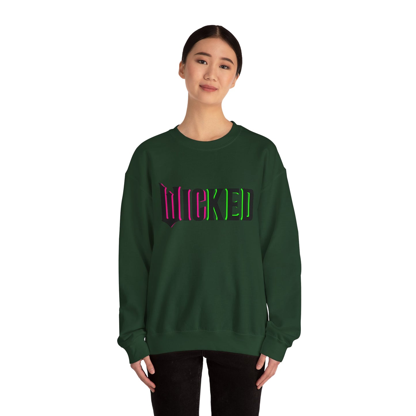 Wicked Unisex Adult Crewneck Sweatshirt