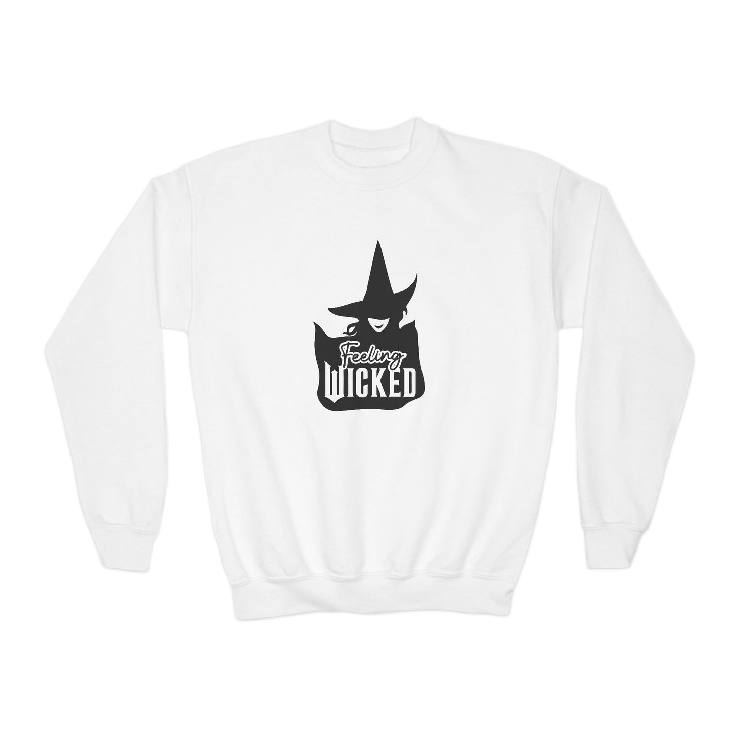 Feeling Wicked Unisex Kids Crewneck Sweatshirt