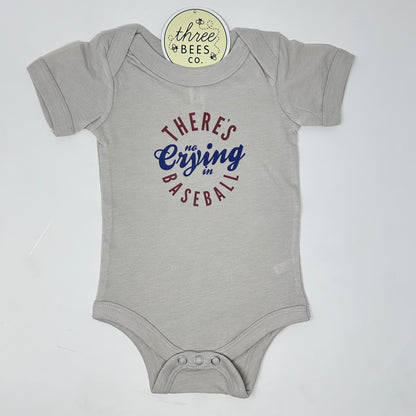 There’s No Crying in Baseball Unisex Kids
