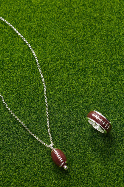 Football Fidget Ring