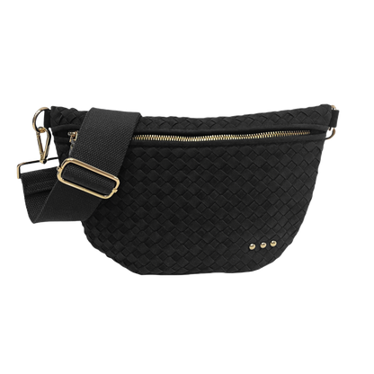 Suede Westlyn Woven Bum Bag