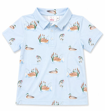 Boys Lake Day S/S Polo