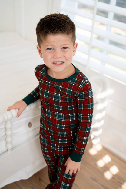 Christmas Tartan Plaid | Two Piece Set