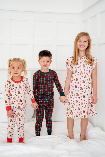 Christmas Tartan Plaid | Two Piece Set