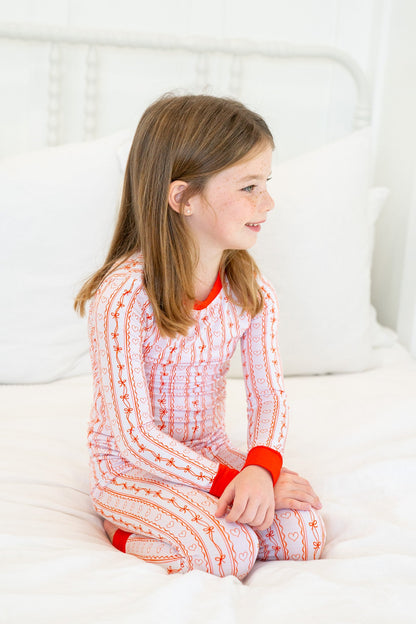 Valentine's Stripe | Two Piece Set