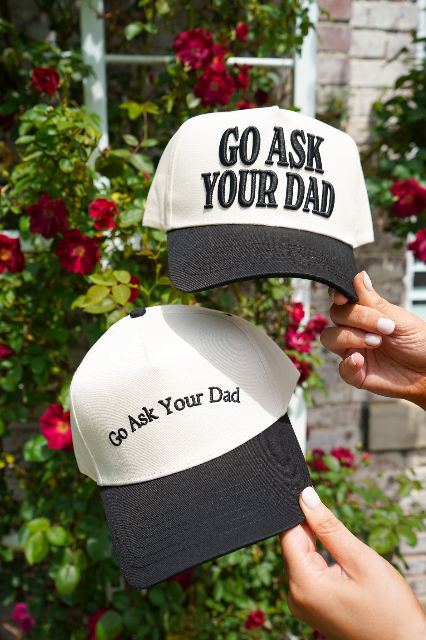Go Ask Your Dad. Vintage Trucker Hat