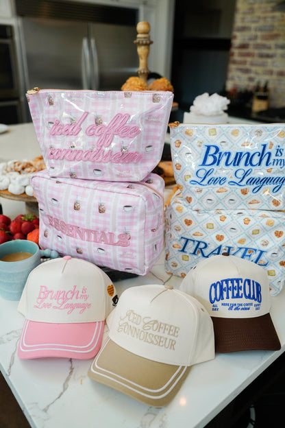 Coffee Club - Brown Vintage Trucker Hat
