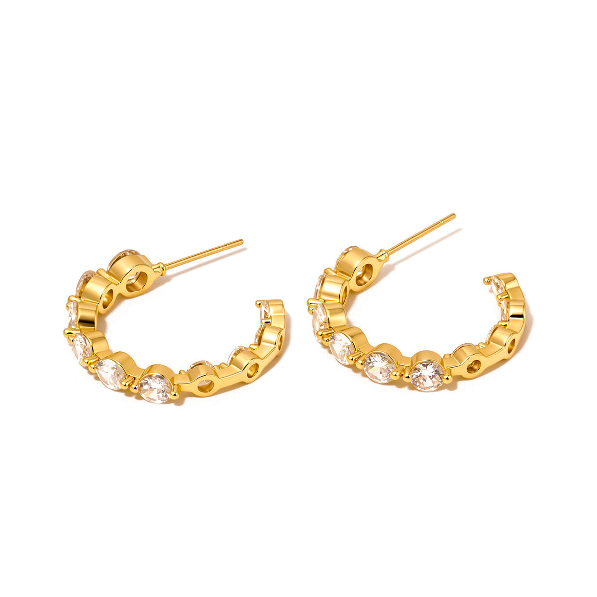 Darling Delight Hoop Earrings - WATERPROOF