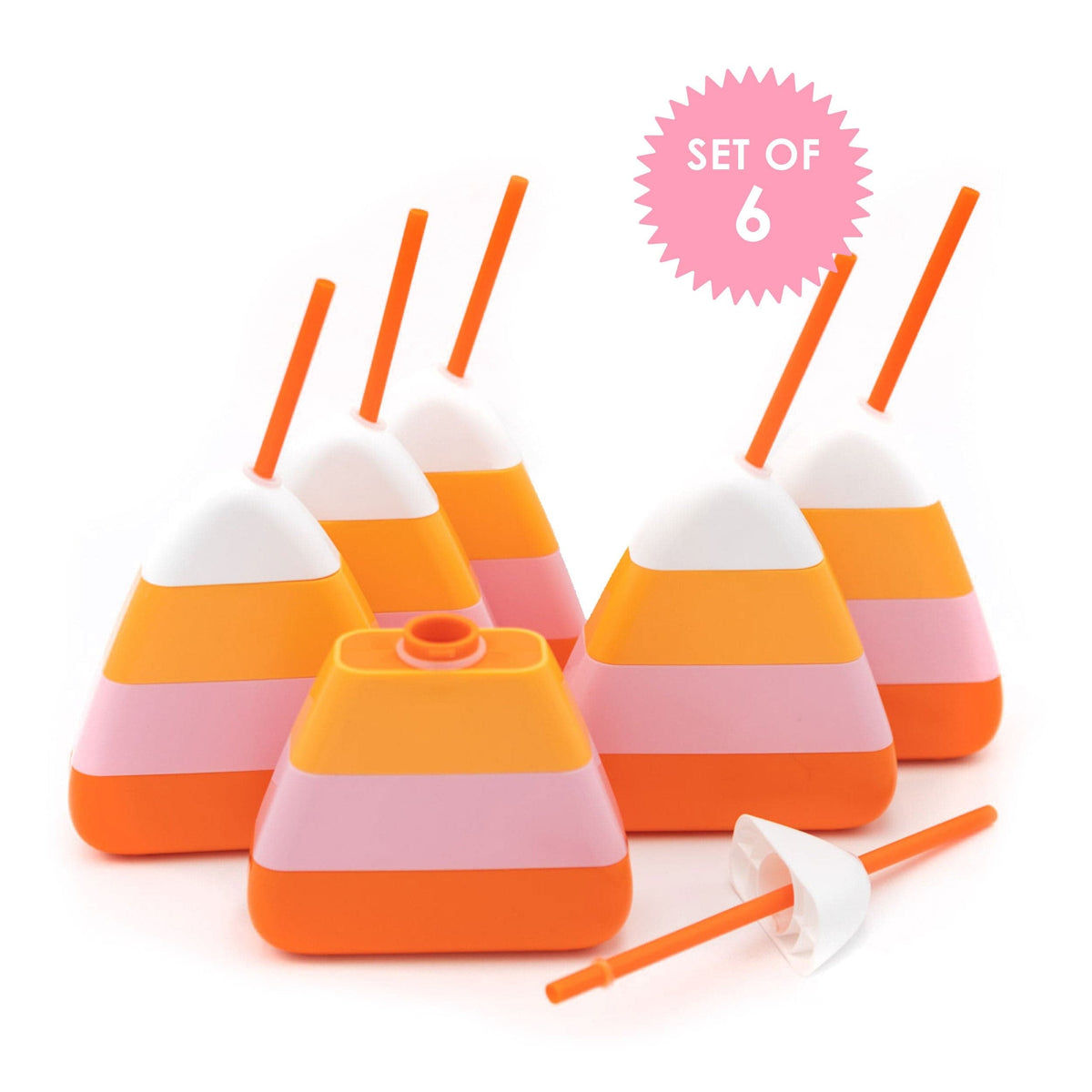 Candy Corn Sippers (set of 2, 6, or 12)
