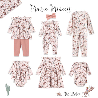 Prairie Princess Baby Girl's Western Bamboo Top & Legging