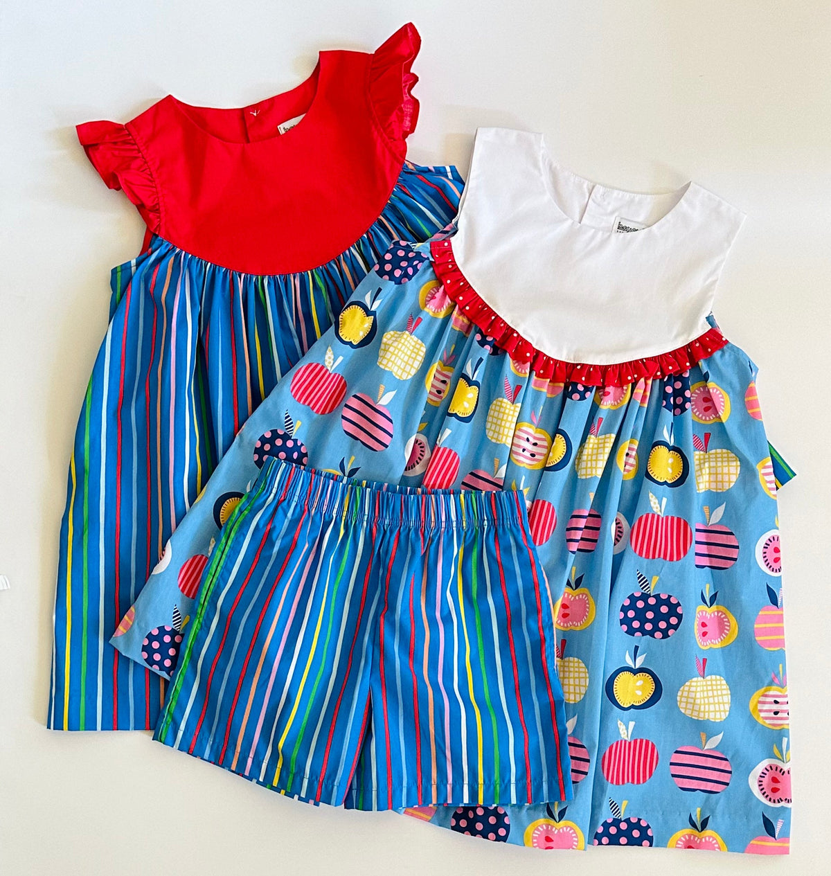 EMMY DRESS--School Stripes