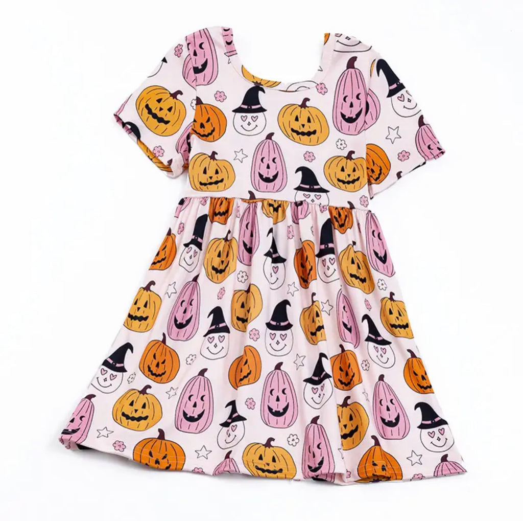 PREORDER Witchy Pumpkins Dress