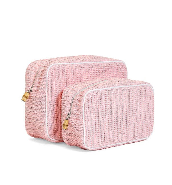 TRVL Go Glam Coastal Straw Bag (2 Sizes)