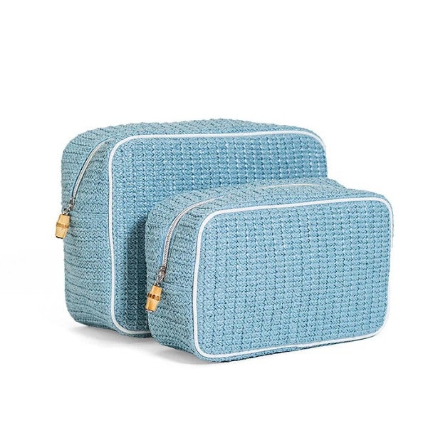 TRVL Go Glam Coastal Straw Bag (2 Sizes)