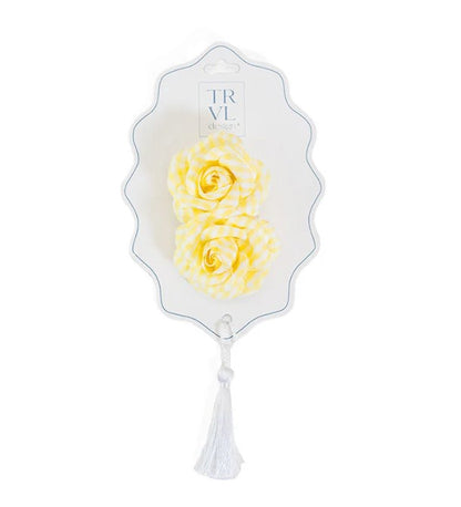TRVL Hair Accessory - Flower Clip 2pc Set