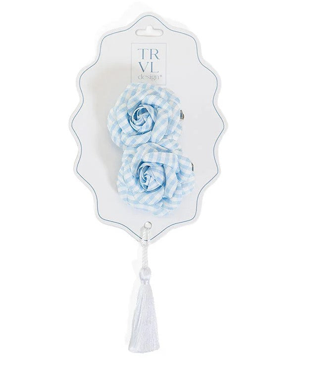 TRVL Hair Accessory - Flower Clip 2pc Set