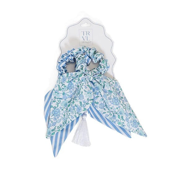 TRVL Hair Accessory - Bow Scrunchies 2pc Set