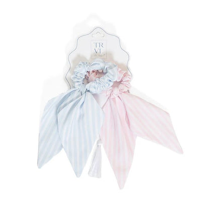 TRVL Hair Accessory - Bow Scrunchies 2pc Set