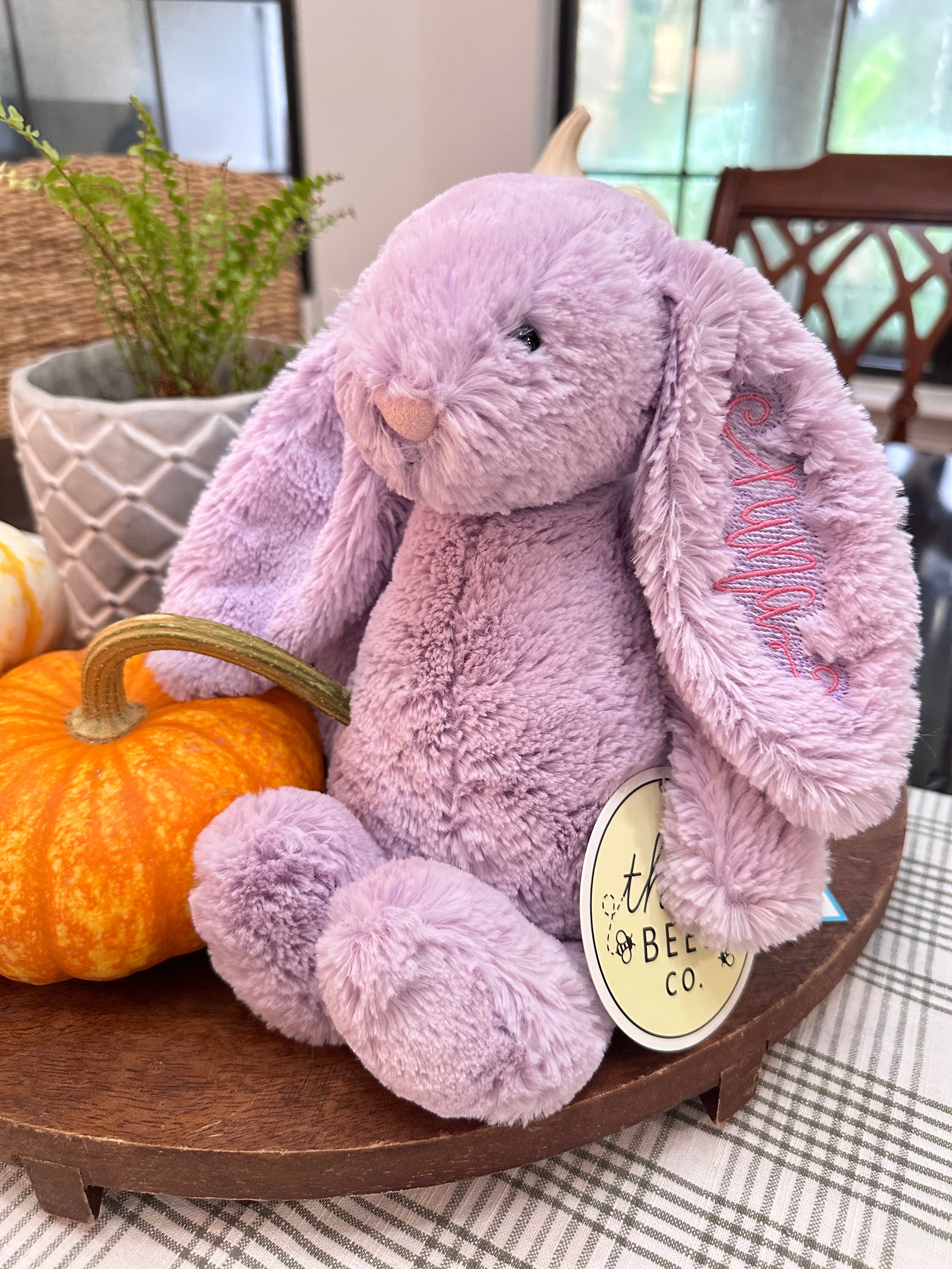 Personalized Jellycat Bunny