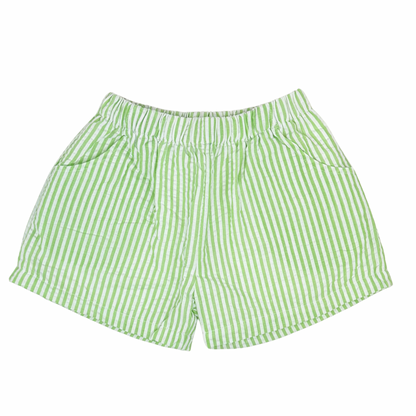 Boy's Seersucker and Gingham Shorts (Shorty Length)