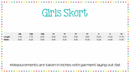Girls Knit Skort (with Shorts underneath)