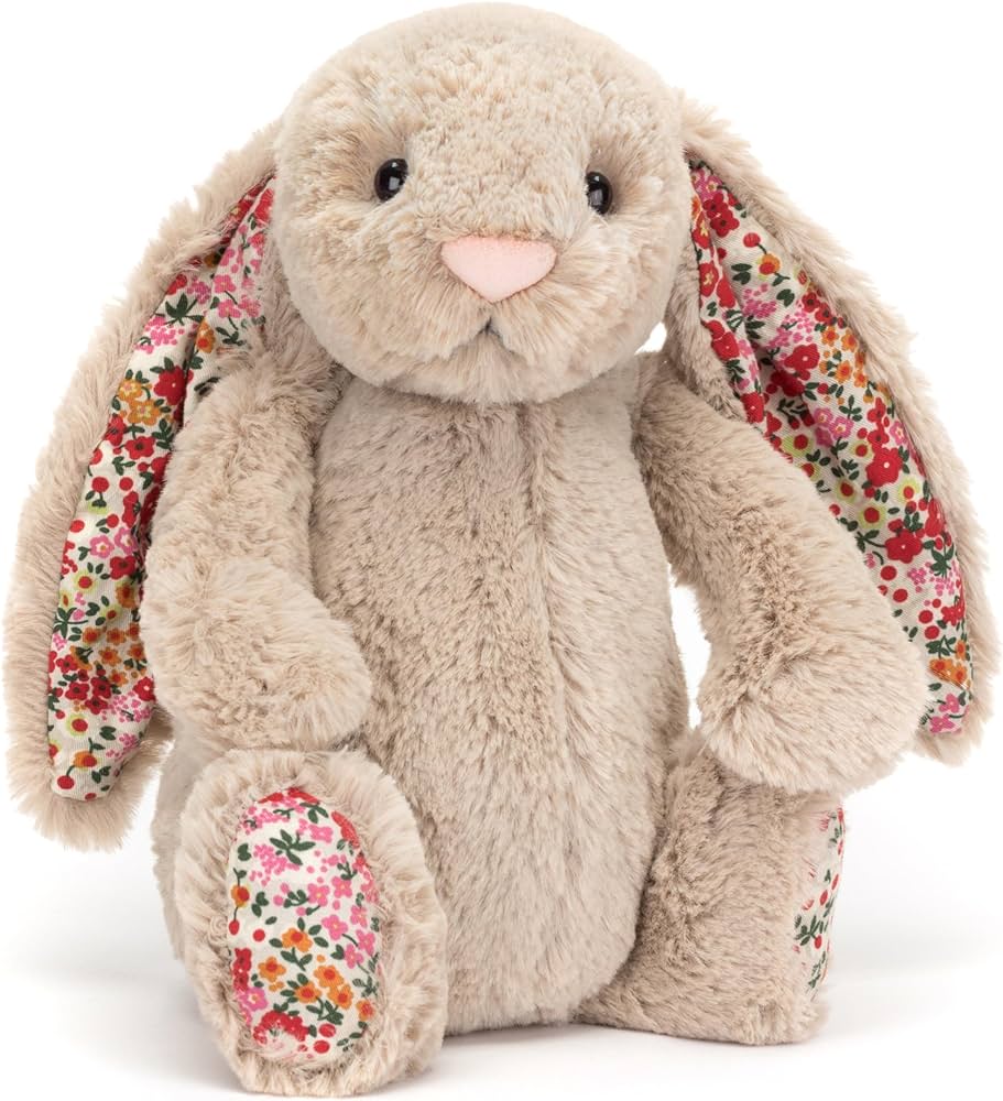 Jellycat Raspberry Rabbit Personalized Jellycat Bunny – Three Bees Company