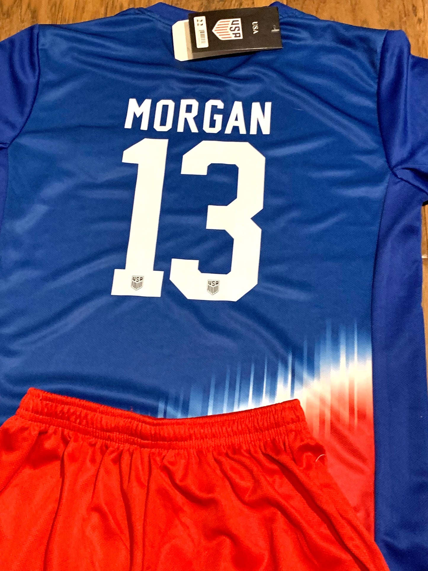 Alex Morgan Kids Soccer Jersey Set - Toddler & Youth Sizing