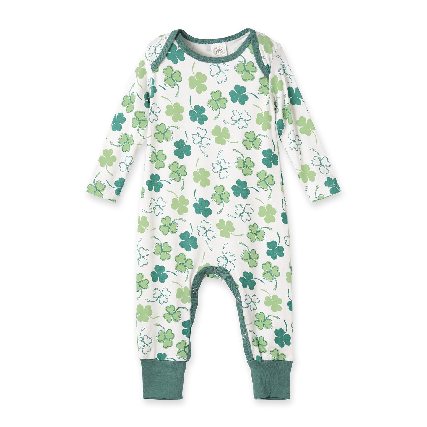 Shamrock Bamboo Baby Romper – Soft & Eco-Friendly