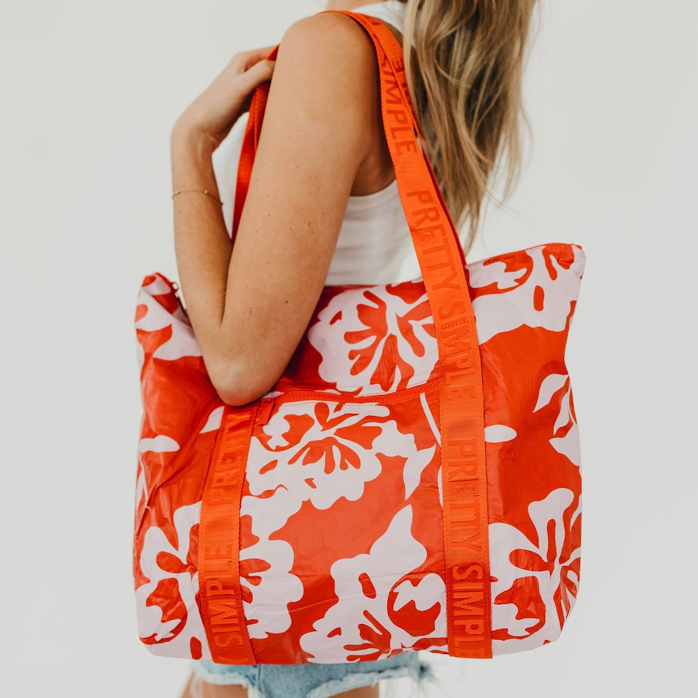 Medium Kona Cove Tyvek Splashproof Beach Zipper Tote