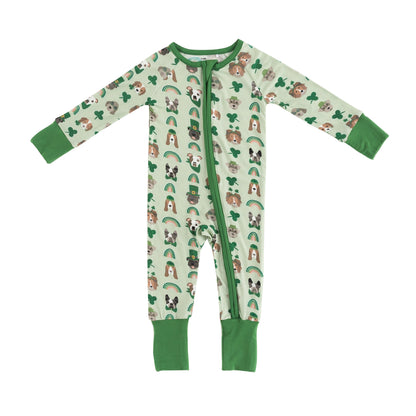 Puppy Parade (Convertible Zip Footies)