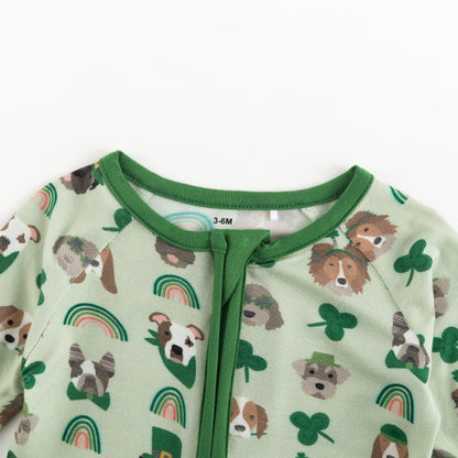 Puppy Parade (Convertible Zip Footies)