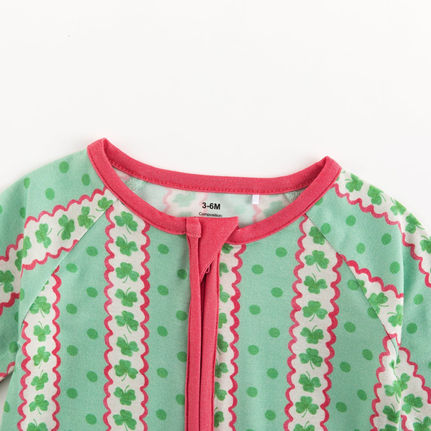 Lucky Clovers (Convertible Zip Footies)